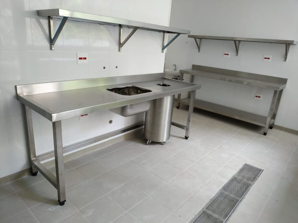 Bancadas em aço inox em SP